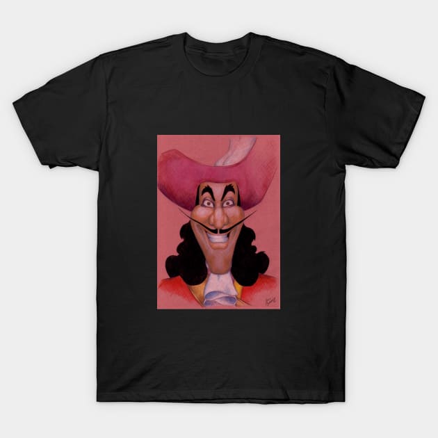 Captain Hook T-Shirt by Bevis Musson